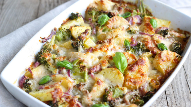 Baked Quinoa And Vegetables