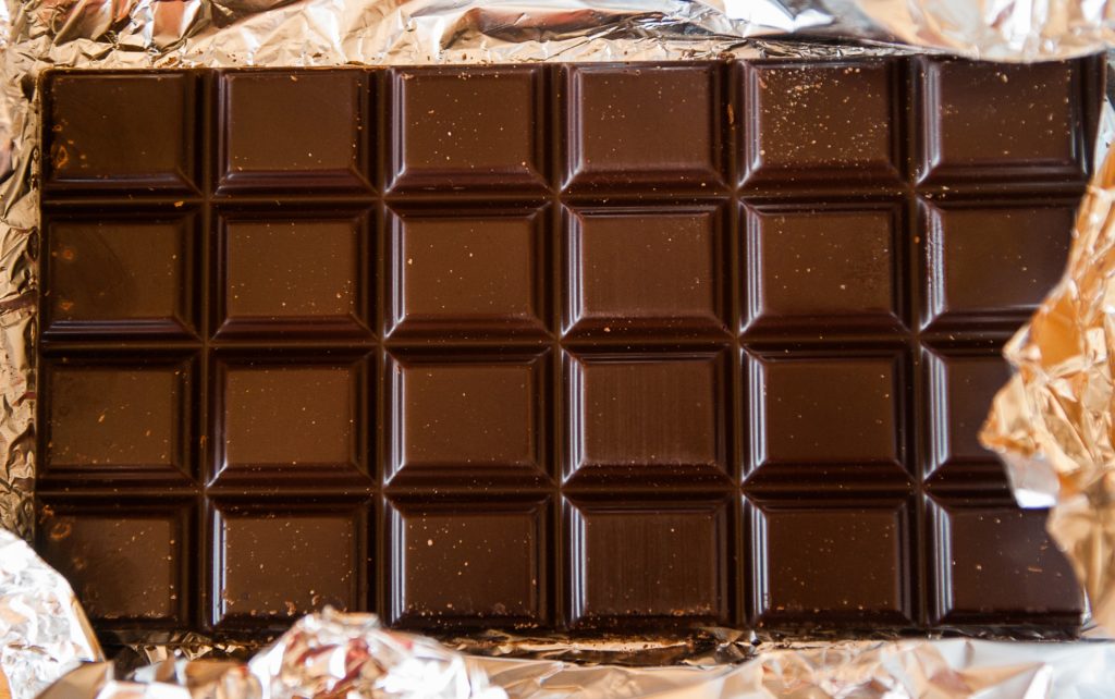 While there are less harmful chocolate options, such as dark or raw chocolate, there is a wide range of chocolate bars available on the market