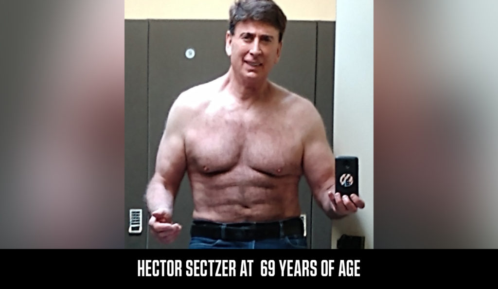 This is a picture of me and my results on this simple but effective home workout. 15 minutes a day with 10 pounds or less.