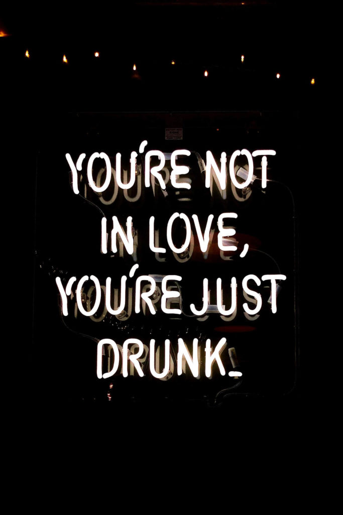 Drinking alcohol makes losing weight a living nightmare.  The body can’t respond properly under the influence of alcohol.  