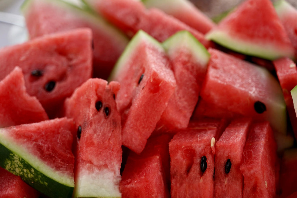 Much like apples, watermelons grown in China are covered in pesticides.