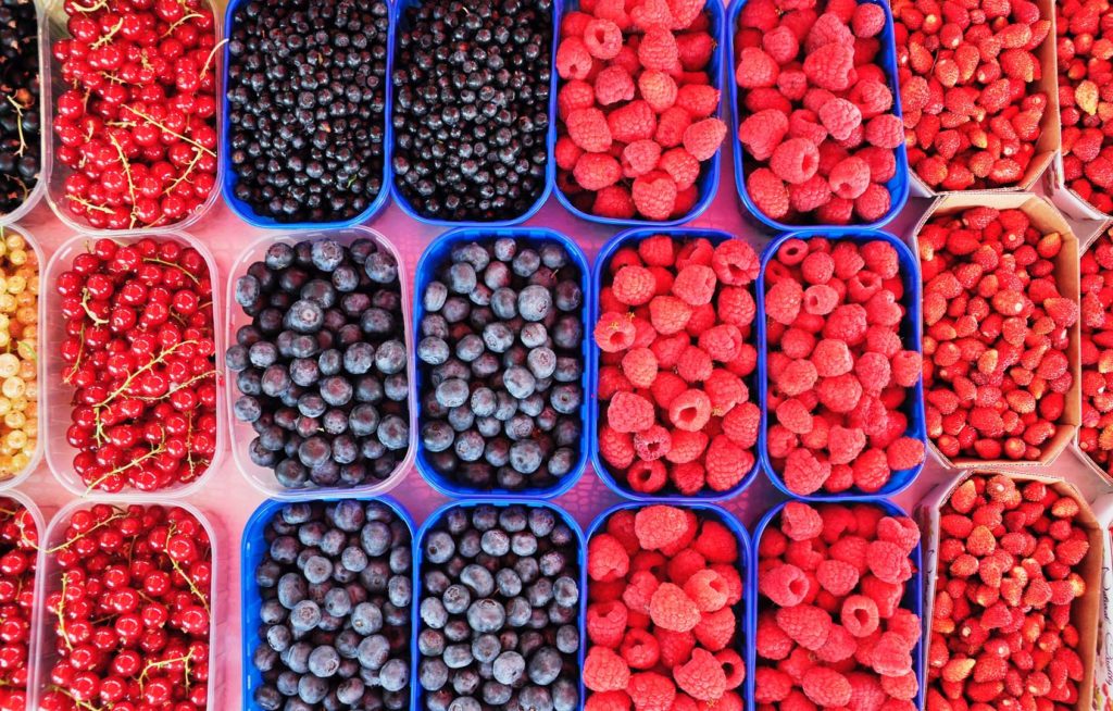 Berries are rich in antioxidants which help fight cell damage