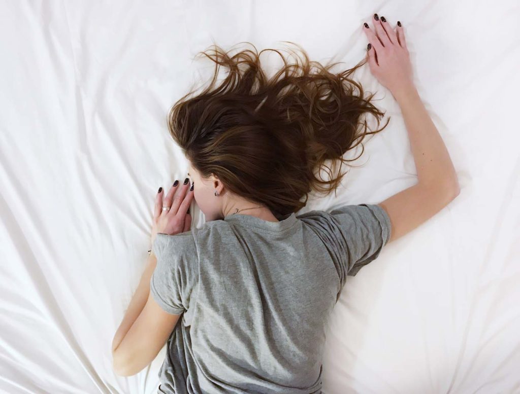 Get enough sleep…at least eight hours and no more than 9